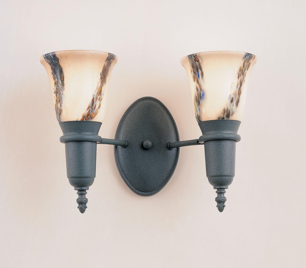 2-LITE WALL BRACKET/BATH AND VANITY